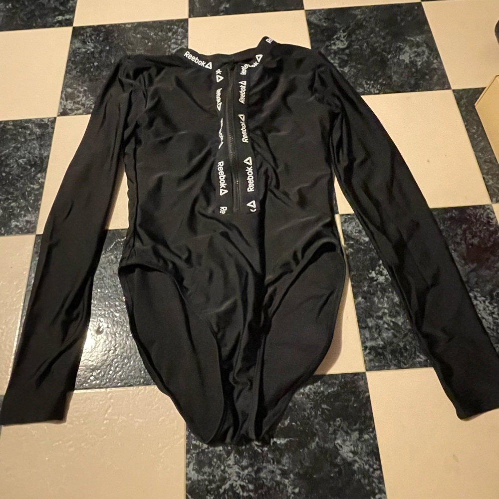 Reebok Black Long Sleeve rashguard
